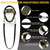 Fitness Neck Head Harness Trainer, Adjustable Chin Strap and Head Harness Strength with Nylon Tether, Neoprene Neck Exerciser for Weight Lifting, Home and Gym Use, Green