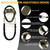 Fitness Neck Head Harness Trainer, Adjustable Chin Strap and Head Harness Strength with 30 Lb Resistance Bands, Neoprene Neck Exerciser for Weight Lifting, Home and Gym Use, Green