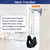 Neck Stretcher Cervical Traction Device for Pain Relief – Over The Door Neck Hammock for Home Use, Spine Decompression Harness Sling, Hanging Stretcher with Cervical Stabilizer & Tension Relief