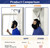 Neck Stretcher Cervical Traction Device for Pain Relief – Over The Door Neck Hammock for Home Use, Spine Decompression Harness Sling, Hanging Stretcher with Cervical Stabilizer & Tension Relief