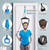 Cervical Neck Traction Device for Home Use, Portable Neck Stretcher Hammock Over Door for Neck Pain Relief, Neck Sling for Spine Decompression