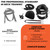 Lights Mountain Adjustable Neck Harness for Weight Training with 6 D-Rings, Includes Skull Cap, Resistance Band & Loading Strap - Adjustable Head Harness for Neck Strengthening & Resistance Workout