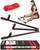 MuscleForge 3 Bar Leg Stretcher for Splits and Adductor Stretch to Over 180°, Split Machine for Flexibility with 6 Regulations - Legs Spreader, Groin Stretcher, Ballet, with Padded Grips and Strap