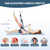 PressLoo Hamstring Stretcher - Advanced Knee Extension & Pain Relief Device, Low Back Stretcher Calf Stretching Equipment, Ideal for ACL, MCL Recovery, Athletes, Therapy & Rehab