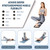 PressLoo Hamstring Stretcher for Knee Extension & Pain Relief, Adjustable Low Back, Calf, Leg & Hip Stretching Device for Flexibility, ACL MCL Surgery Recovery Physical Therapy & Rehab Equipment