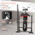 Foldable 1500LBS 8 IN 1 Weight Bench Set with Rack, Leg Extension