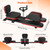 Loyesm 330LBS Heavy Duty Leg Stretcher Machine - Steel Frame Split Trainer with Adjustable Soft Padding, Flexibility Stretching Equipment for Home Gym, Dance & Yoga