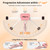 BODY RHYTHM Leg Stretcher - Split Machine for Leg Stretching - Flexibility Stretching Equipment - Ballet, Yoga, Dance, Martial Arts, MMA - Home Yoga Gym Fitness (Pink)
