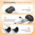 BODY RHYTHM Leg Stretcher - Split Machine for Leg Stretching - Flexibility Stretching Equipment - Ballet, Yoga, Dance, Martial Arts, MMA - Home Yoga Gym Fitness (Black)