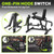 HANDBODE Leg Extension and Curl Machine, Adjustable Leg Exercise Machine, Seated Leg Press Extension and Lying Hamstring Curl Machine for Home Gym, Leg Workout Equipment Fit 1'' and 2'' Plate