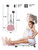 Split Machine, Leg Stretcher Machine to Improve Flexibility and Quality of Stretching, Equipment Suitable for Ballet, Cheerleading Dance, Gymnastics and Other Sports