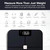 Wyze Smart Scale for Body Weight, Digital Bathroom Smart Scale for Body Fat, BMI, and Heart Rate, 13 Body Composition Analyzer with App, Bluetooth, 400 lb, Dark Blue