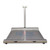 SellEton SL-Wheelchair-1k Aluminum Heavy Duty Wheelchair Scale Platform 1000lb x 0.2lb – Drum Chair Scale with Dual Ramp Aluminum Platform – Portable Scales for Physicians (Made in USA)