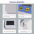 ScaleBelly Medical Grade Scale - Scale for Body Weight with Digital Display - 660 lb Home, Gym, Office Professional Physician Scale, High Capacity Wrestling Scale for Body Weight
