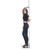 Height and Weight Scale,Digital Weight Scale Platform Combined with Portable Detachable Rangefinder, Maximum Weighing 220 pounds, Height Rod 75.2 inches/191cm Physician Scale for Children and Adults