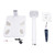 Medical Office Scale,Smart Physician Scale, Medical Scale for Weight and Height Measurement, Non-Contact Sonar Ranging All-in-One LCD Display for Measuring Weight, Height, Obesity, BMI and More