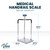 VivaComfort Medical Grade Digital Scale with Handles for Elderly, Bariatric Physician Scales, 660 lb / 300 kg Weight Capacity