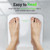 Ovutek Bathroom Scale for Body Weight, Highly Accurate Digital Weighing Machine for People, Upgraded Batteries Included, Compact Size, LED Display, Physician Scale with Sturdy Tempered Glass, 400lb
