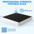SIKE Digital Physician Scale, Medical Floor Scale for Body Weight, 550 lb Limit Professional Weight Scale, Portable Easy to Read Digital Display, Heavy Duty, Pound & KG Settings, 12.5" x 12" Platform