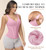 SHAPSHE Waist Trainer for Women Corset Shapewear Belt Sport Workout Body Shaper Vest for Postpartum Gym Zipper and Hooks Pink L