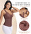 SHAPSHE Waist Trainer Corset for Women Tummy Control Sport Workout Body Shaper Vest for Postpartum Gym Zipper and Hooks Mocha 3XL