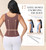 SHAPSHE Waist Trainer Corset for Women Tummy Control Sport Workout Body Shaper Vest for Postpartum Gym Zipper and Hooks Mocha XXL