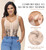 SHAPSHE Waist Trainer Corset for Women Tummy Control Sport Workout Body Shaper Vest for Postpartum Gym Zipper and Hooks Khaki XXL
