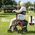 HolyHeal Walkers for Seniors, Rollator Walker with Seat and Backrest, 10" Big Wheels All Terrain, Rolling Walker Foldable Supports 350lb, Lightweight & Height Adjustable, Cane & Cup Holder, Burgundy