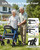 Telgome Walkers for Seniors with Seat, Thickened Flat Tube Frame, Foldable Rollator 350 lbs Load, Height Adjustable,8'' Big Wheels, Rolling Walker,Blue
