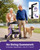 Kekoy Bariatric Rollator Walker for Seniors with Seat, 500 lbs Heavy Duty Walker, 19.5" Extra-Wide Seat, 10" All-Terrain Wheels, Adjustable Height, Foldable Rolling Walker, Hidden Brake Cables, Purple