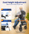 VOCIC Walkers for Seniors, Z21 Rollator Walker with Seat Supports 350lb, 8" Big Wheels for All Terrain, Ergonomic Arc Seat & 6" Ultra Backrest Foldable Walker, Dual Height Adjustment, Lightweight 2026