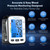 Maynovia Upper Arm Blood Pressure Monitors for Home Use, Automatic Digital Blood Pressure Machine, Talking BP Monitor with English & Spanish Voice, Large Cuff 8.6”–16.5”, Backlit Display,2-User Memory