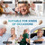 Hearing Aids for Seniors, Rechargeable Hearing Amplifiers Devices with Noise Cancelling, Superior Sound Quality for Women Men Hearing Loss, Auto On/Off