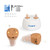OLDRIV Rechargeable Hearing Aids for Adults Seniors, OTC Hearing Aids for Adults Seniors Rechargeable with Noise Cancelling, Invisible Hearing Aid, 1 Pair (Beige)