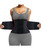 FeelinGirl Women Workout Waist Trainer Belt Tummy Control Waist Cincher Trimmer Gym Postnatal Body Shaper Rose Red 3XL