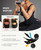 FeelinGirl Women Workout Waist Trainer Belt Tummy Control Waist Cincher Trimmer Gym Postnatal Body Shaper Rose Red 3XL