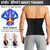 KIWI RATA Mens Workout Waist Trainer Corset Neoprene Sauna Sweat Trimmer Cincher Belt Extra Belly Compression Belts
