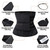 KIWI RATA Neoprene Workout Waist Trainer for Men Sweat Belt with Double Belly Straps, X-shape Steel Bones