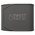 Sports Research Sweet Sweat® Waist Trimmer Core Series, Small (Matte Gray)