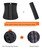 GainKee Latex Men Waist Trainer Corsets with Steel Bone Sweat Sauna Suit for Fitness (X-Large)