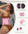 FeelinGirl Corset Perspiring Workout Waist Trainer Gym Postnatal Corset Trimmer Belt for Women Body Shaping Pink M