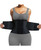 FeelinGirl Corset Perspiring Workout Waist Trainer Corset Trimmer Belt for Women Tummy Control Black M