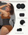 FeelinGirl Corset Perspiring Workout Waist Trainer Corset Trimmer Belt for Women Tummy Control Black M