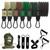 Bodylastics Pro Series Resistance Band Set - Resistance Bands, Handles, Ankle Straps, Door Anchor, Carry Bag Heavy-Duty Exercise Bands Clips and Snap Reduction Tech (3-310 Lbs Set Camo)