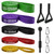 Resistance Bands for Working Out，Pull Up Assistance Bands Set, Unisex Exercise Bands for Home and Gym Workouts, Full Body Workouts, Stretching and Physical Therapy
