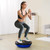 VEVOR 26-inch Half Exercise Ball Trainer, 1500 lbs Capacity Balance Ball, Includes Resistance Bands and Pump, Ideal for Full Body Workouts, Yoga, and Strength Training at Home Gym, Blue