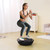 VEVOR 26-inch Half Exercise Ball Trainer, 1500 lbs Capacity Balance Ball, Includes Resistance Bands and Pump, Ideal for Full Body Workouts, Yoga, and Strength Training at Home Gym, Black