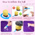 Leyndo 4 Pcs 26 Inch Yoga Exercise Ball Pilates Pregnancy Birthing Fitness Ball with Quick Pump Anti Burst for Improved Posture, Balance, Yoga, Pilates, Training (Vivid Color)