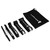 Gymreapers Resistance Bands for Working Out – Elastic Pull Up Exercise Assistance Bands Set for Powerlifting, Stretching, WOD, Strength Training – for Men & Women (5 Bands - Black Set)