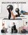 Trideer Yoga Ball for Exercise, Pilates, Core & Balance Training, Stability Ball for Pregnancy & Birthing Prep, Physical Therapy, Daily Stretching, Office Chair for Active Sitting, Quick Pump Included